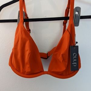CUUP top and bottom swimsuit set burnt orange